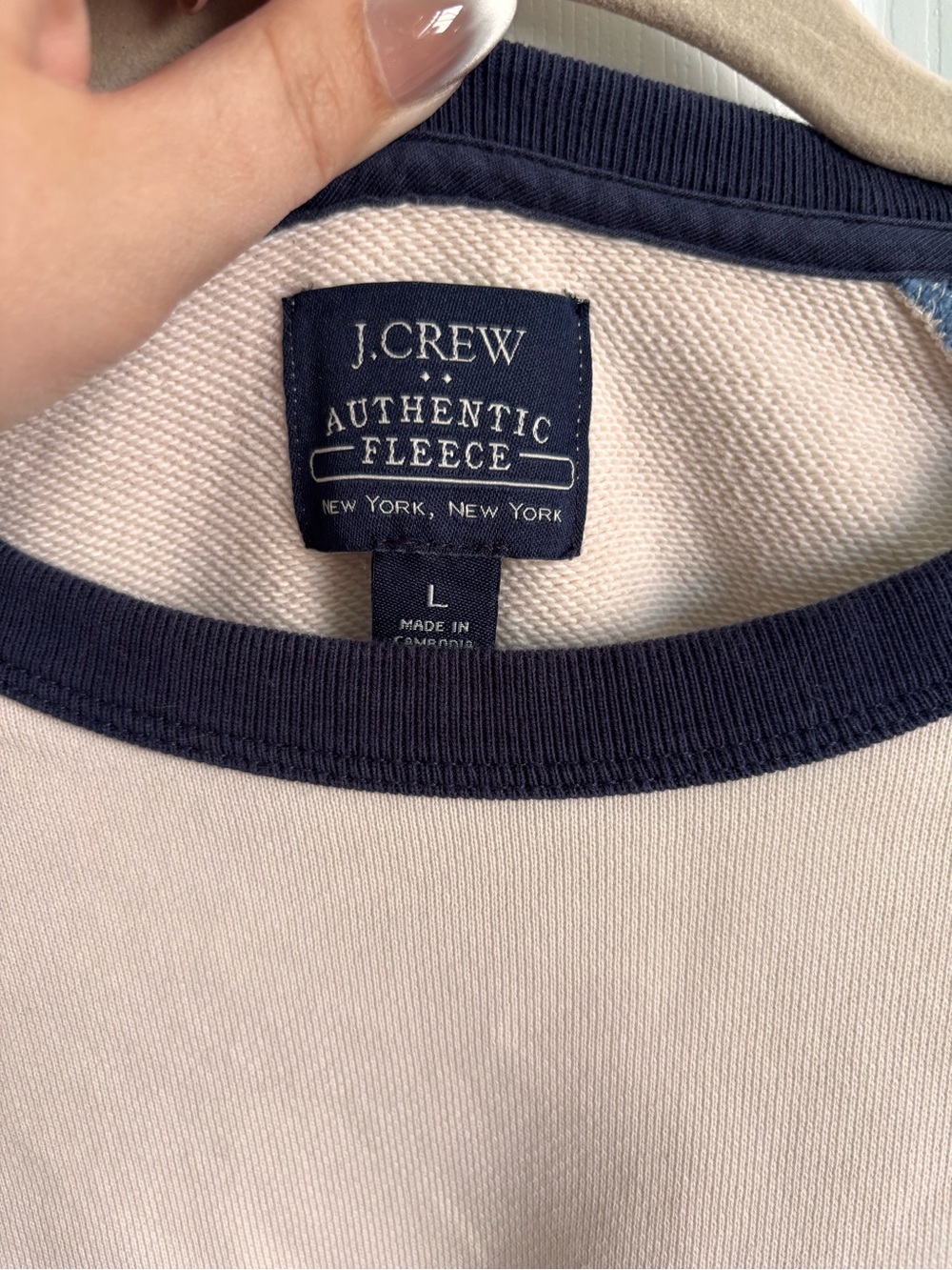 J. Crew Factory Raglan Pullover - Picture 3 of 7